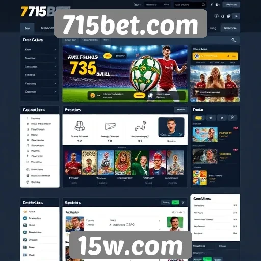 Interface do usuário do 715bet.com é intuitiva