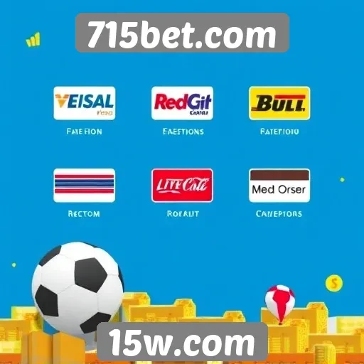 Métodos de pagamento aceitos no 715bet.com